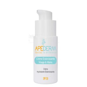 Apederm Crème Éclaircissante Anti-Age Mains et Visage SPF20