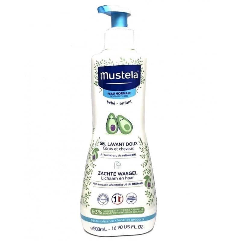 Mustela Gel Lavant Doux Corps et Cheveux 500ml