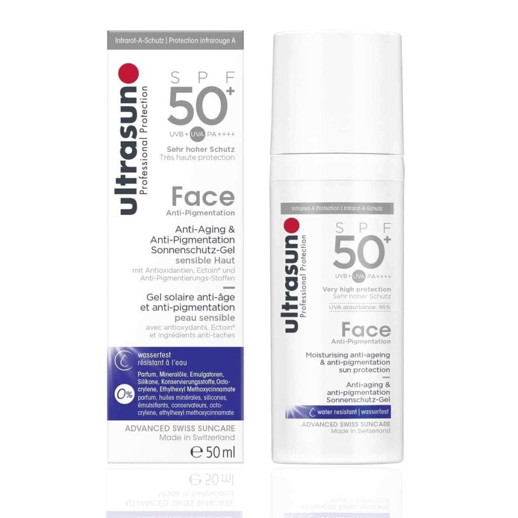 ULTRASUN FACE Anti-Ageing & Anti-Pigmentation SPF50+ 50ml