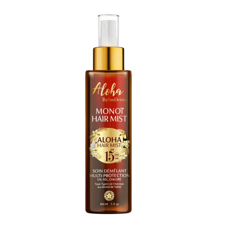 ALOHA by inoderma MONOI hair mist spf15 spray 150ml