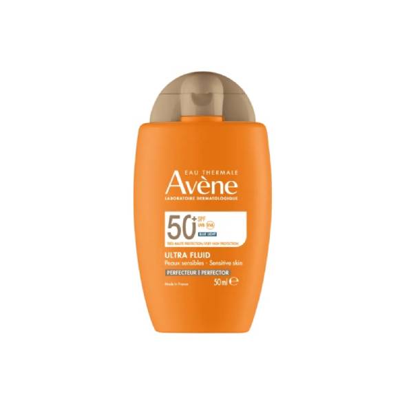 AVENE DUO Ultra Fluide Teinte perfecteur SPF50+ 50ml + Eau micellaire 100ml offert