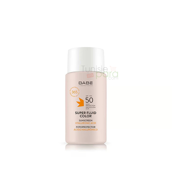 BABE SUPER FLUID COLOR PROTECTION SOLAIRE 50 SPF 50ml
