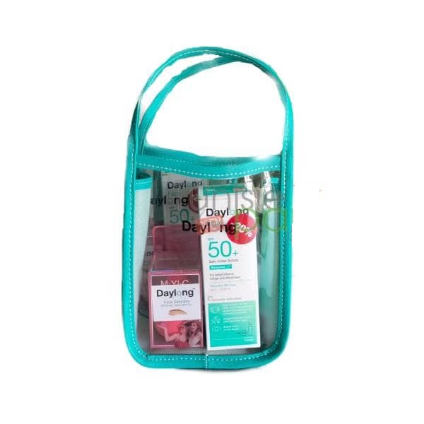 DAYLONG trousse face sensitive BB fluide teinte + beauty blender