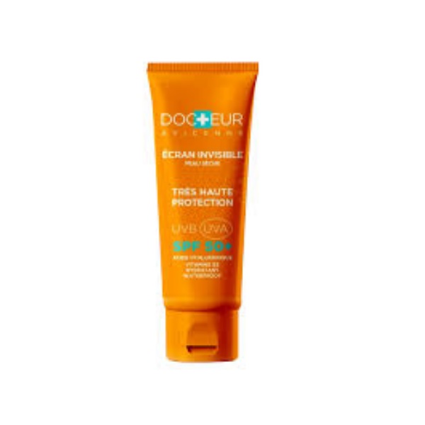 DOCTEUR ecran visage invisible peaux seches 50ml