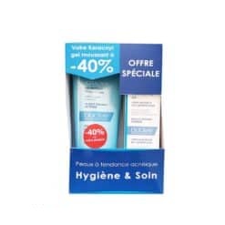 Ducray pack melascreen legere + keracnyl gel moussant