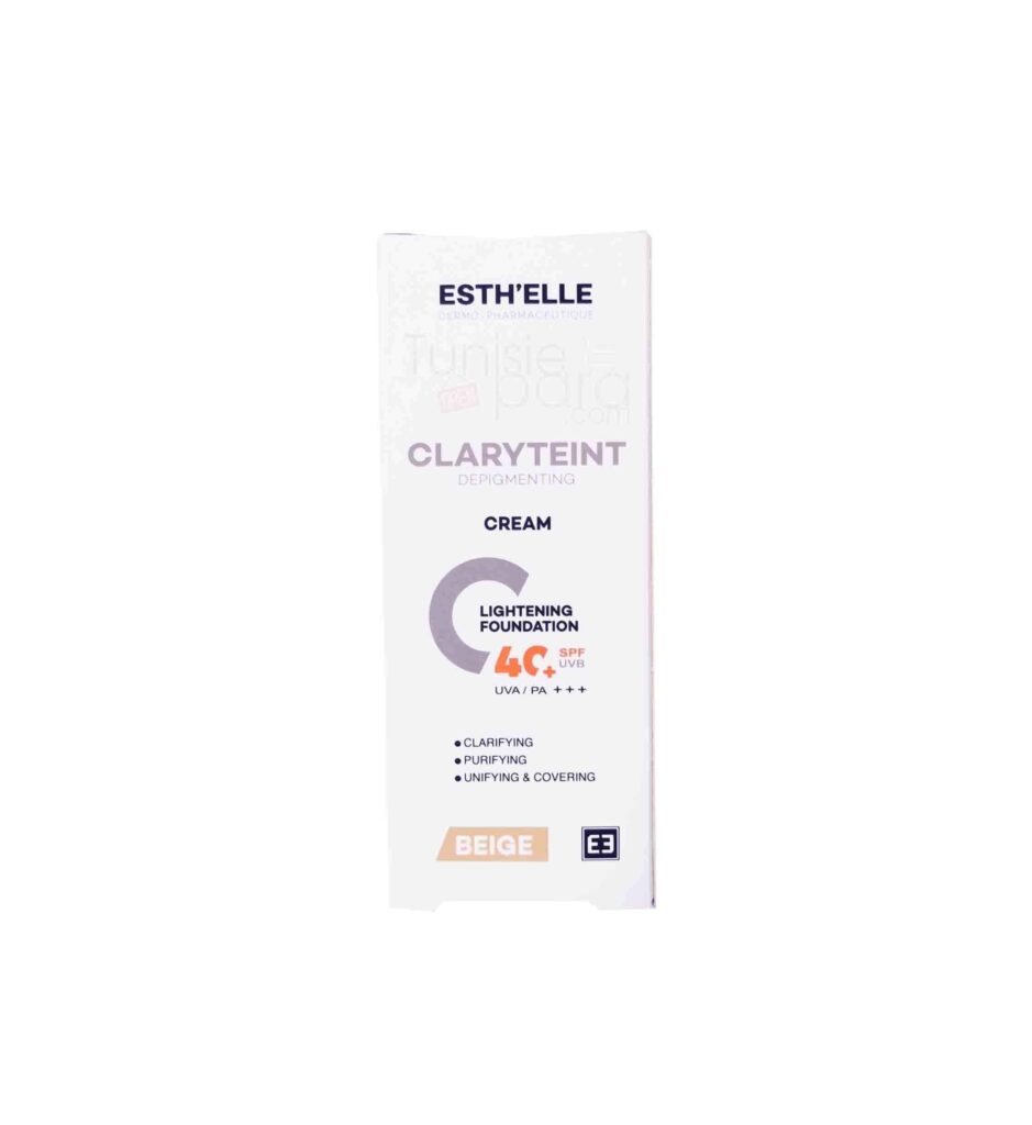 ESTH'ELLE claryteint ecran total beige