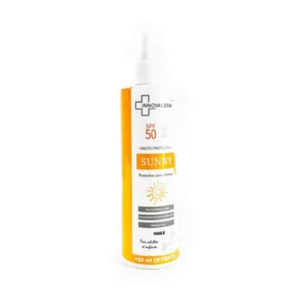 INNOVADERM sunny huile protection pour cheveux Spf50 250ml
