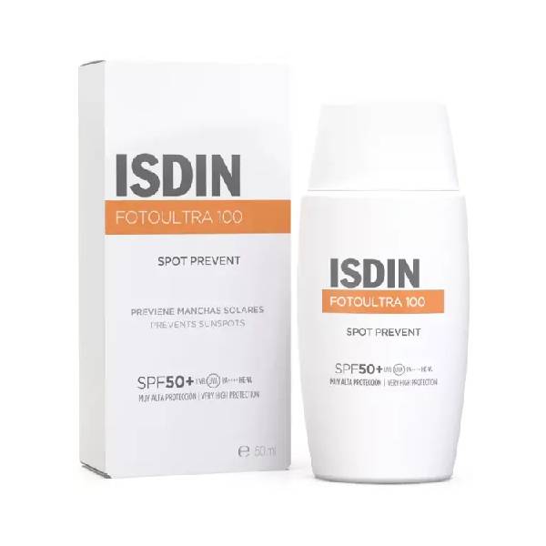 Isdin écran solaire spot prevent fluide spf50+ 50ml