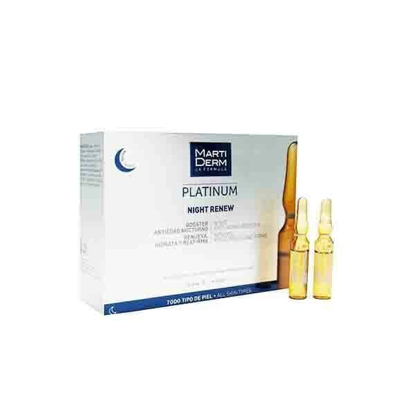 Martiderm® Platinum Night Renew 10 ampoules