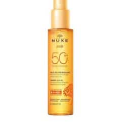 NUXE Sun Huile Bronzante visage et corps SPF50 150ml