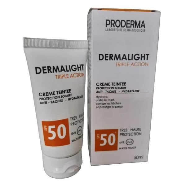PRODERMA Dermalight triple action Crème teintée SPF 50*