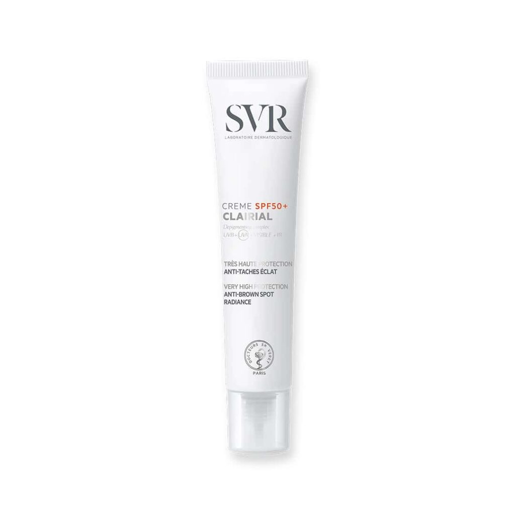 SVR clairial creme taches brunes spf 50+ tres haute protection solaire 40 ml