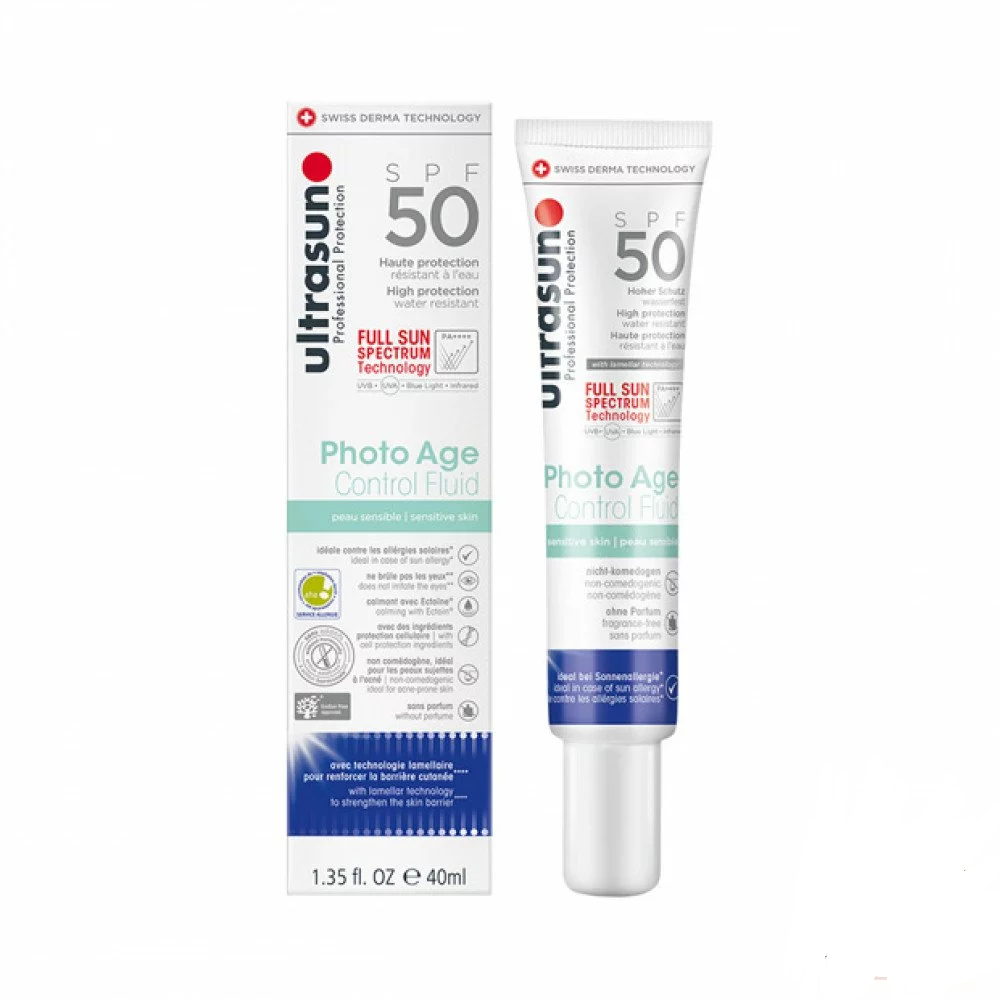 ULTRASUN Ecran Solaire photo age control fluid SPF 50+ 40ml