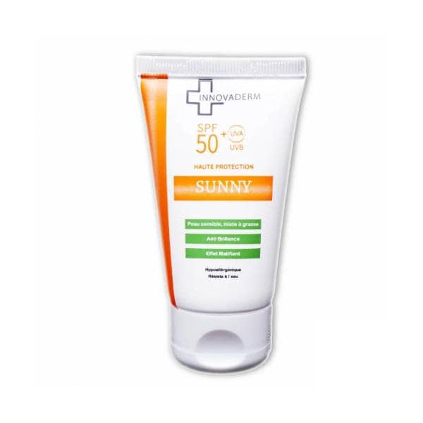 Innovaderm Sunny anti brillance peaux grasse SPF 50+