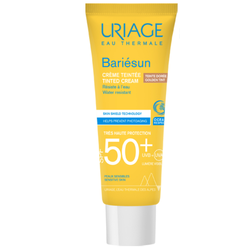 uriage bariesun spf50+ doree 50ml + eau thermale 50ml offerte