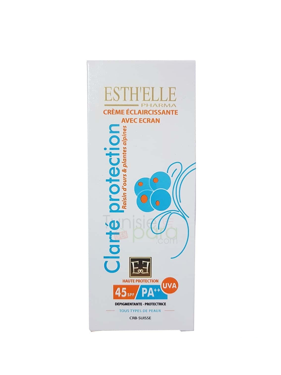 ESTH'ELLE Clarté Protection Écran Éclaircissant SPF45 50g