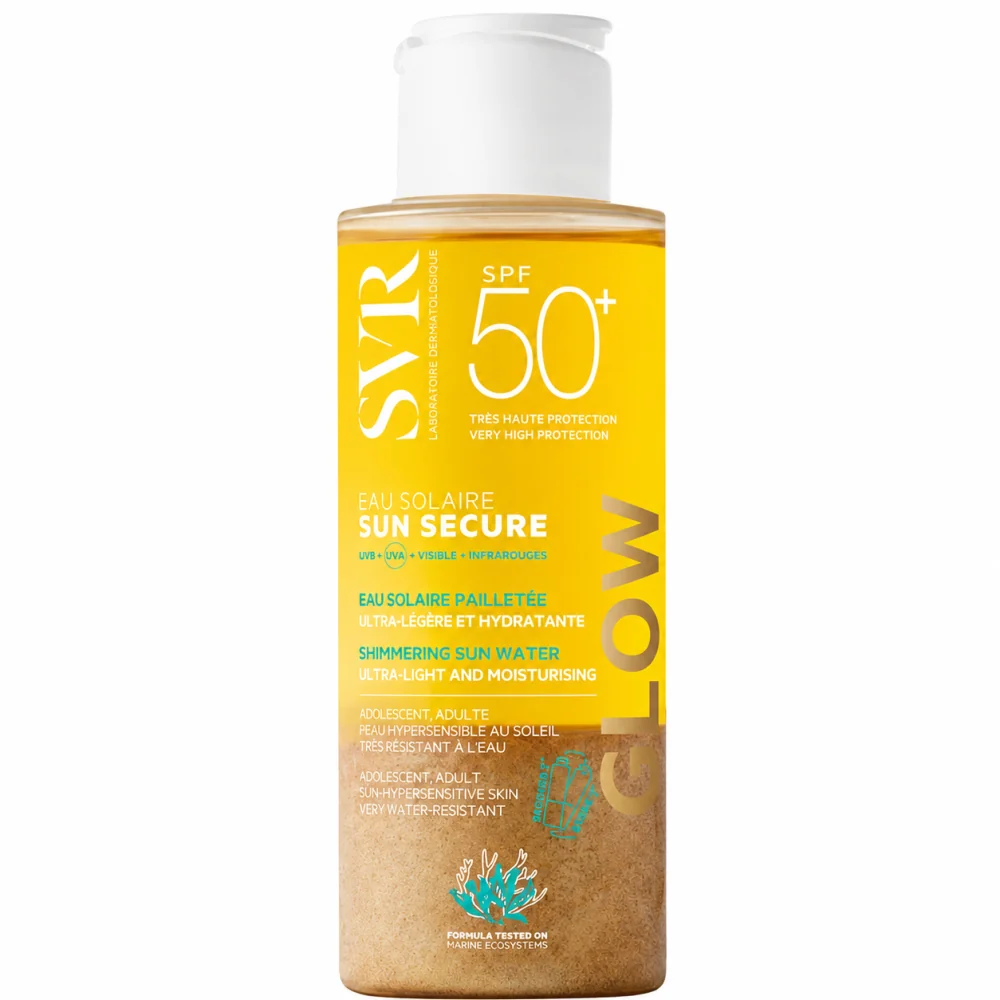 SVR Sun Secure Glow Eau Solaire Pailletée SPF50+ 100ml